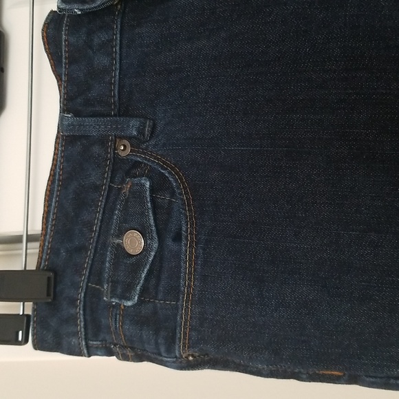 Banana Republic low rise bootcut jeans in dark wash size 10 - Picture 2 of 10